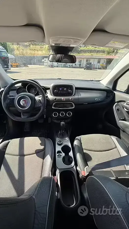 Usata Fiat 500X 140 CV (102 kW) 2016 Grigio SUV
