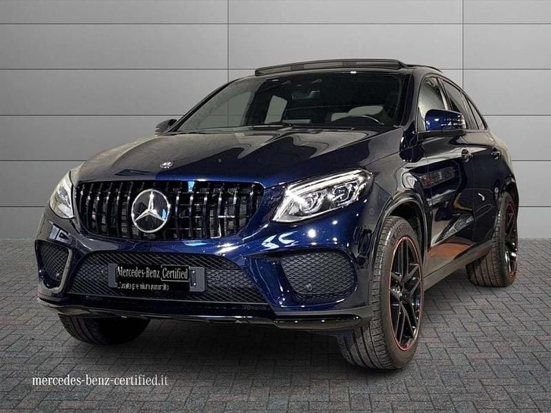 Usata Mercedes GLE43 AMG AMG 390 CV (286 kW) 2017 Blu canvasite Coupé