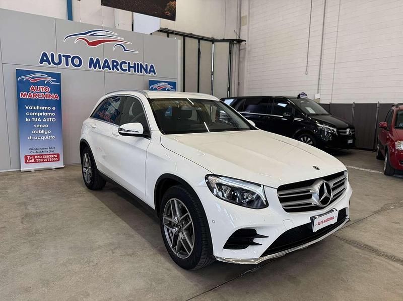 Usata Mercedes GLC250 204 CV (150 kW) 2019 Bianco SUV