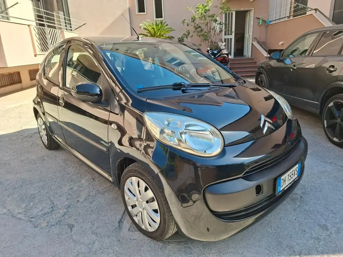 Usata Citroën C1 68 CV (50 kW) 2007 Nero Utilitaria
