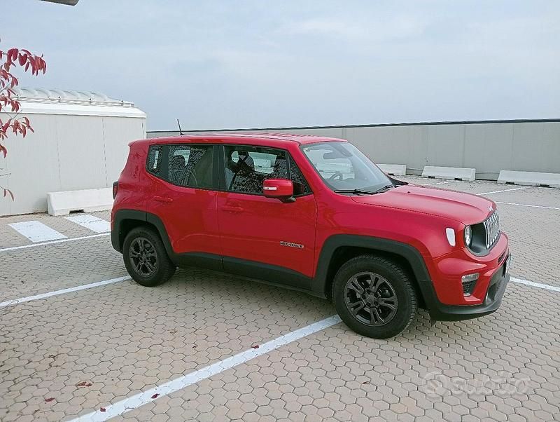 Usata Jeep Renegade 131 CV (96 kW) 2021 Rosso SUV
