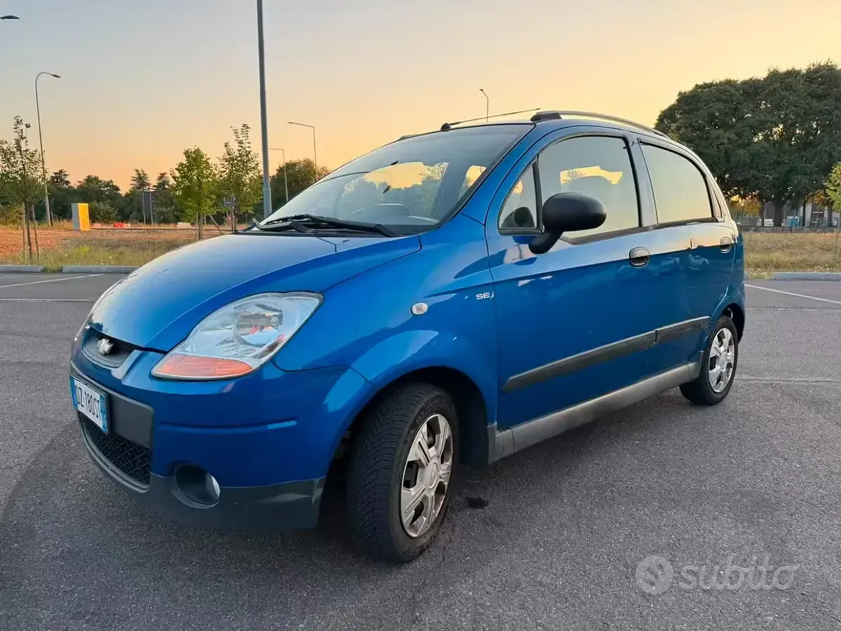 Usata Chevrolet Matiz SE 52 CV (38 kW) 2009 Blu Utilitaria