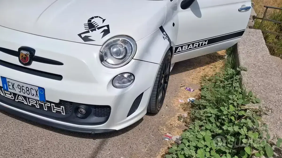 Usata Abarth 595 Competizione 160 CV (117 kW) 2012 Bianco Berlina