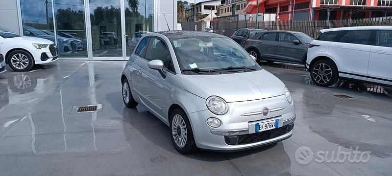 Usata Fiat 500 Lounge 85 CV (62 kW) 2011 Grigio Berlina