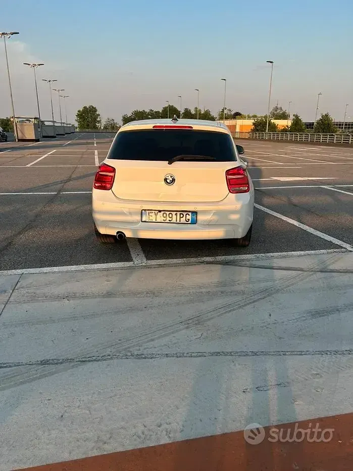 Usata BMW 116 116 CV (85 kW) 2015 Bianco Utilitaria