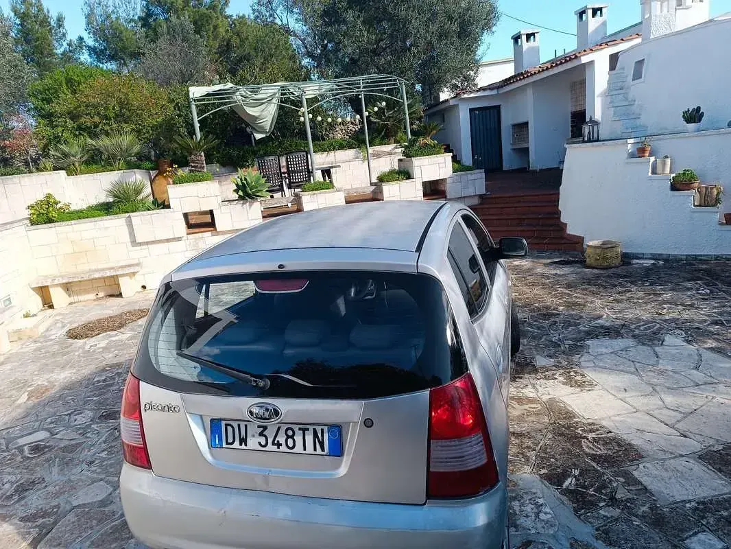 Gebraucht Kia Picanto EX 65 PS (47 kW) 2005 Silber Kleinwagen