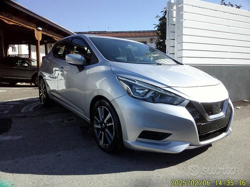 Usata Nissan Micra 90 CV (66 kW) 2018 Grigio Utilitaria