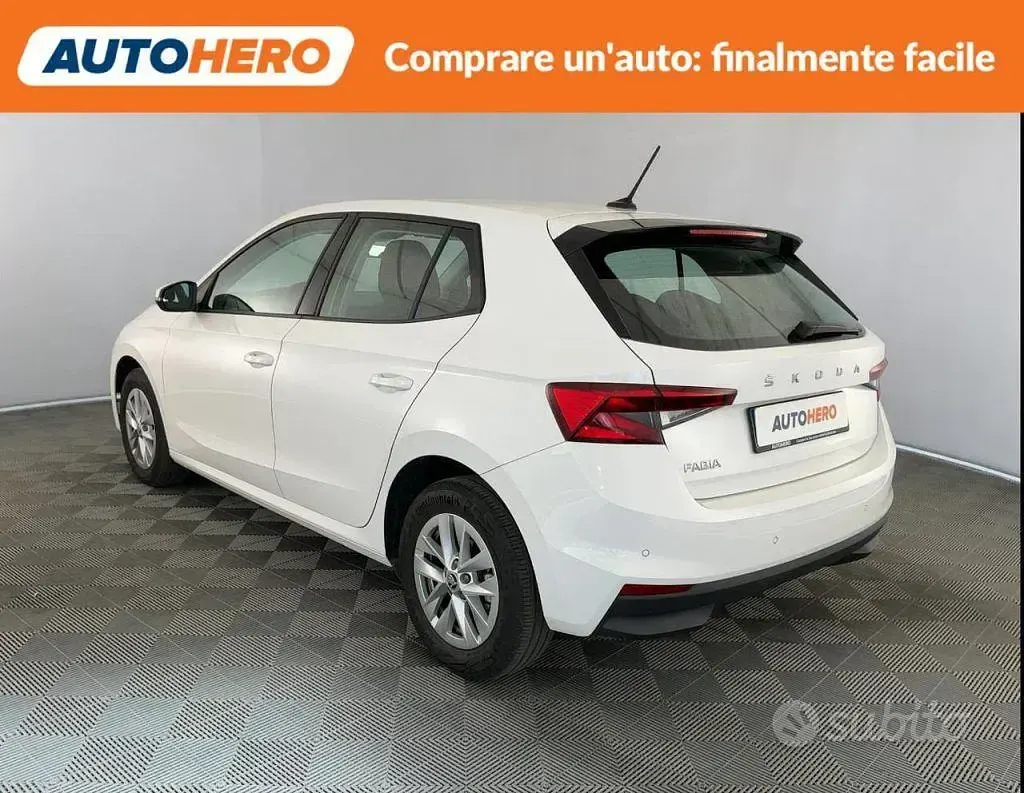 Usata Skoda Fabia 110 CV (80 kW) 2023 Bianco Utilitaria