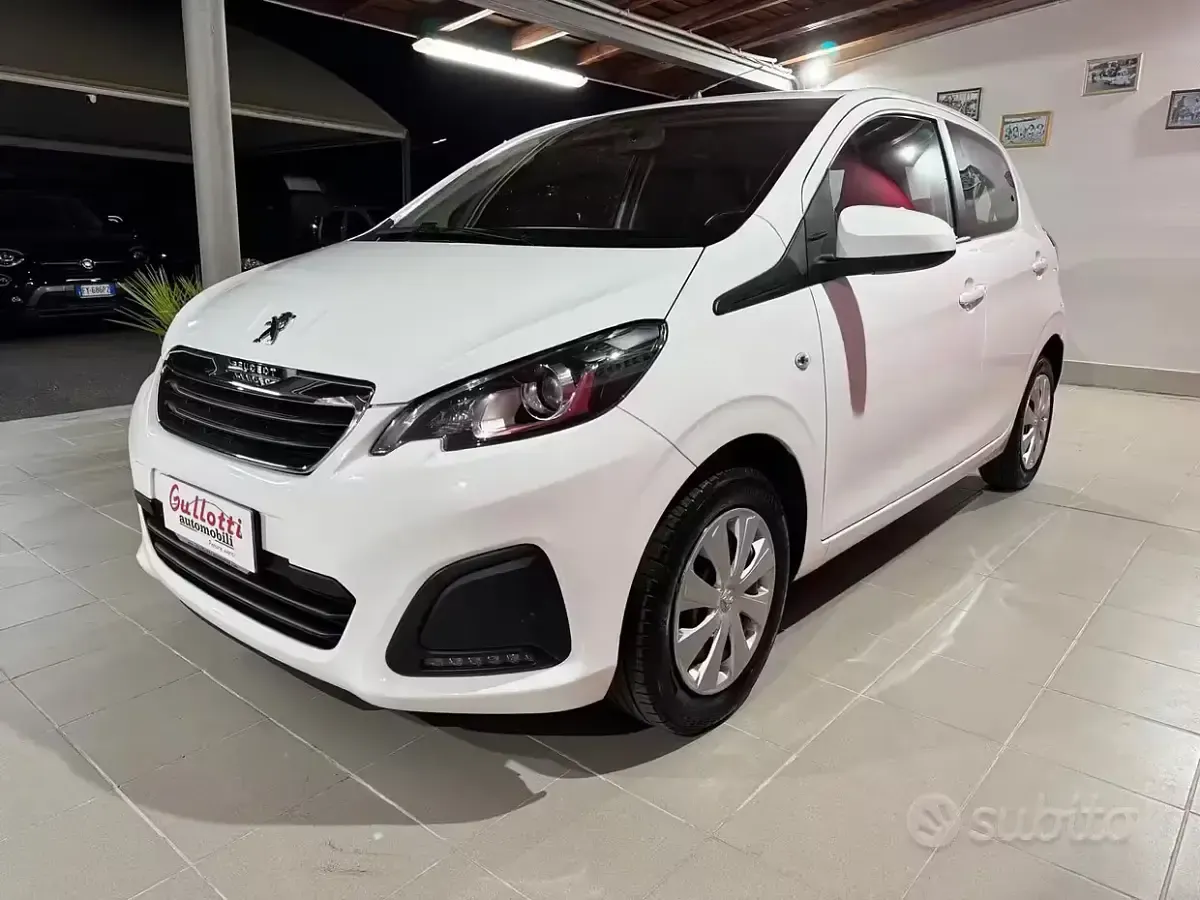 Usata Peugeot 108 72 CV (52 kW) 2021 Bianco Utilitaria