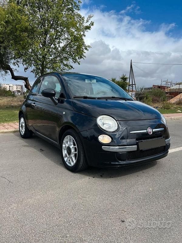 Usata Fiat 500 129 CV (94 kW) 2011 Nero Utilitaria