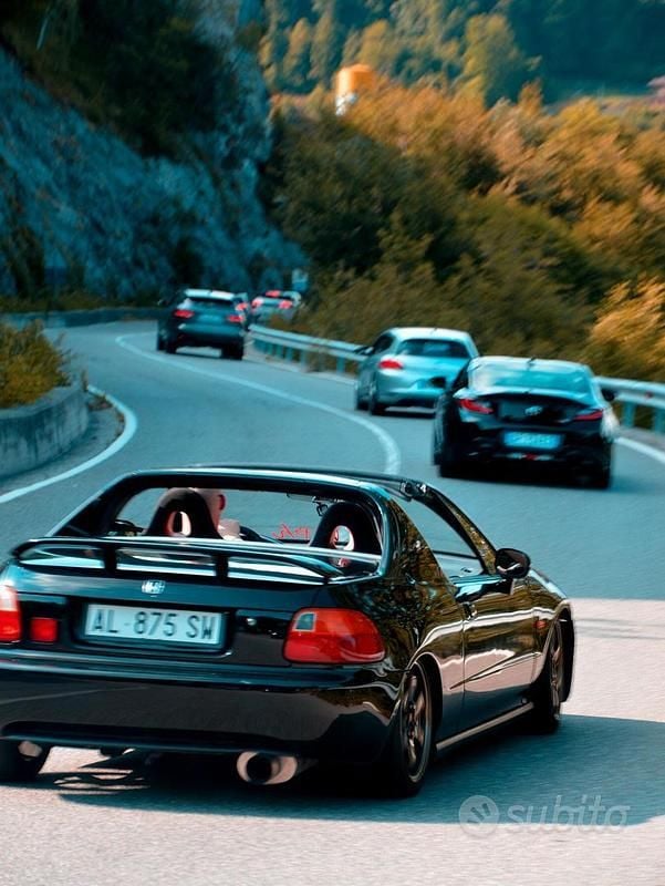 Usata Honda CR-X 125 CV (91 kW) 1992 Nero Cabrio