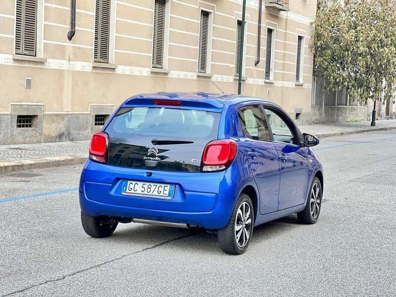 Usata Citroën C1 Shine 72 CV (52 kW) 2020 Blu/azzurro Utilitaria