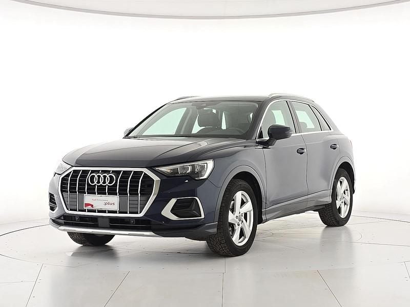 Usata Audi Q3 Advanced 150 CV (110 kW) 2020 Blu/azzurro SUV