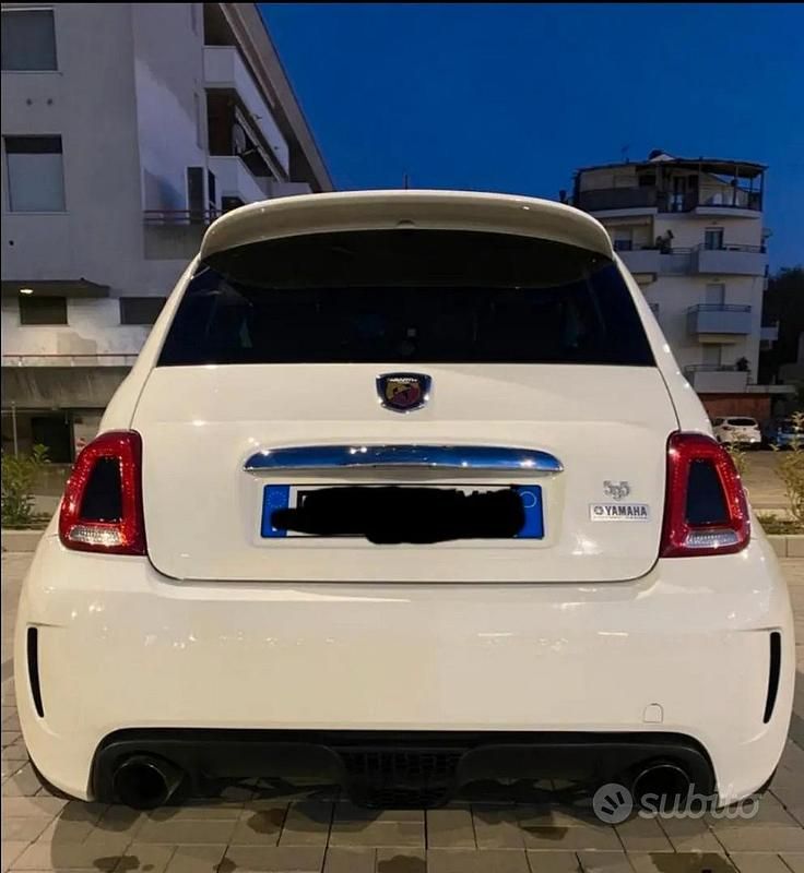 Usata Abarth 595 160 CV (117 kW) 2016 Bianco Utilitaria