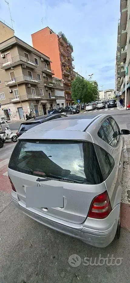 Usata Mercedes A170 Classic 95 CV (69 kW) 2003 Grigio Berlina