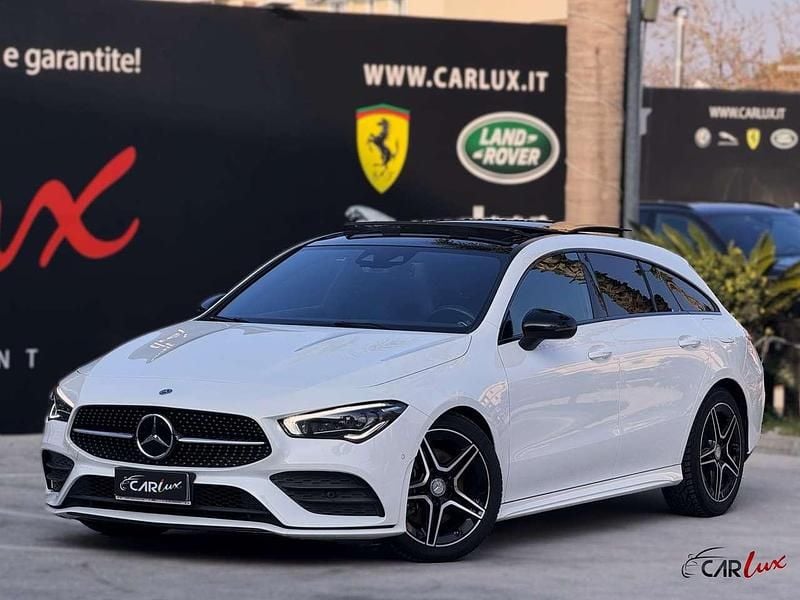 Bianco Usata 2020 Mercedes CLA200 Shooting Brake Premium Station wagon | 28.999 € (Buon prezzo) - Immagine 1/4