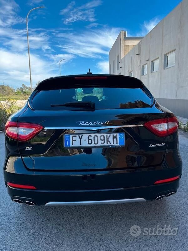 Usata Maserati Levante GranLusso 350 CV (257 kW) 2019 Nero SUV