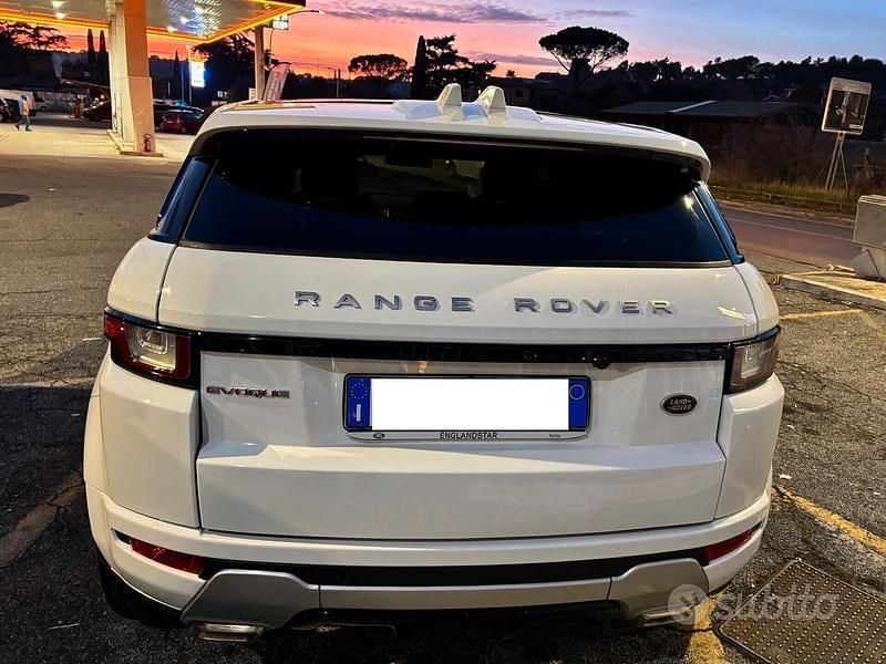 Usata Land Rover Range Rover evoque HSE Dynamic 2016 Bianco SUV