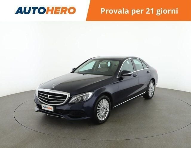 Blu Usata 2015 Mercedes C200 Exclusive Tre volumi | 16.199 € (Ottimo prezzo) - Immagine 1/2