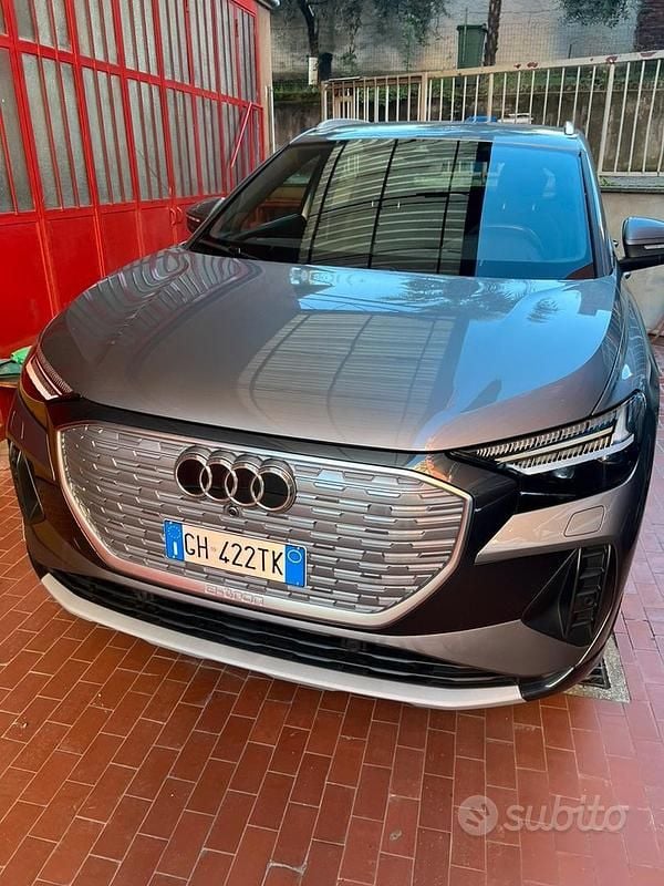 Usata Audi Q4 e-tron Advanced 69 kW (95 CV) 2022 Grigio SUV