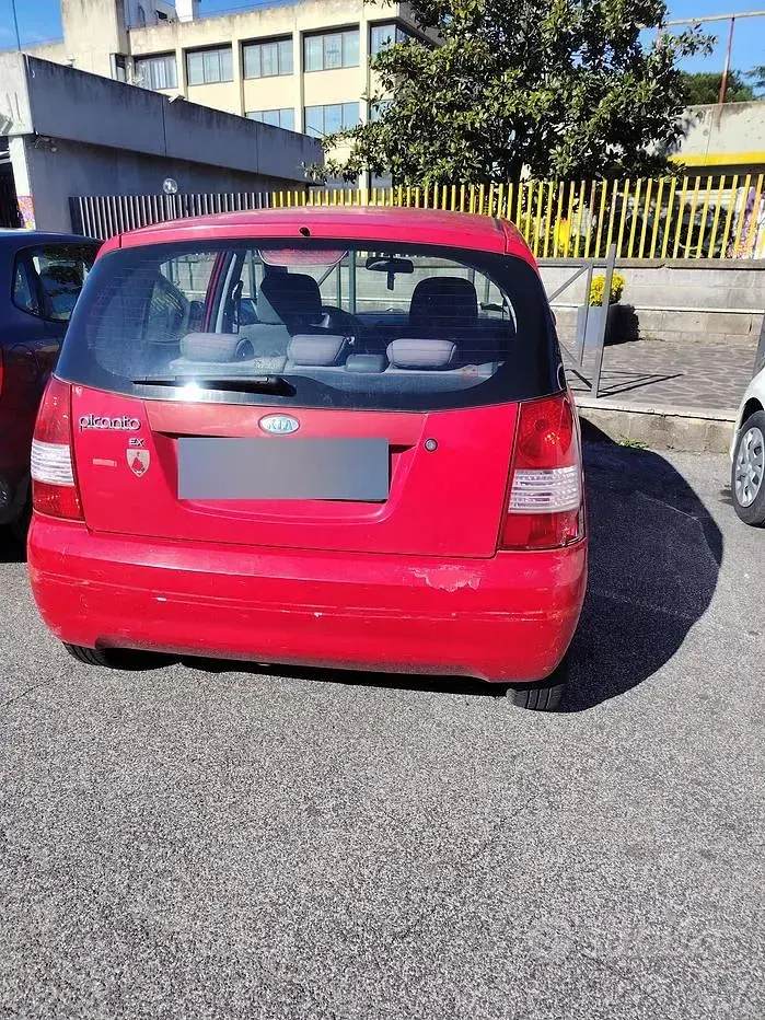 Usata Kia Picanto 65 CV (47 kW) 2007 Rosso Utilitaria