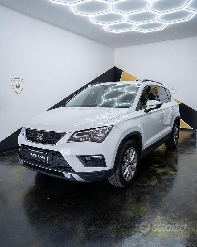 Usata Seat Ateca Style 150 CV (110 kW) 2017 Bianco SUV