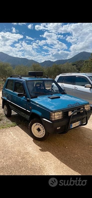 Blu Usata 1990 Fiat Panda 4x4 Due volumi | 6000 € - Immagine 1/4