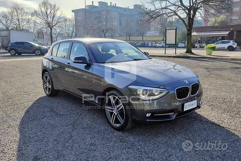 Usata BMW 116 Efficient Dynamics 116 CV (85 kW) 2015 Grigio Utilitaria