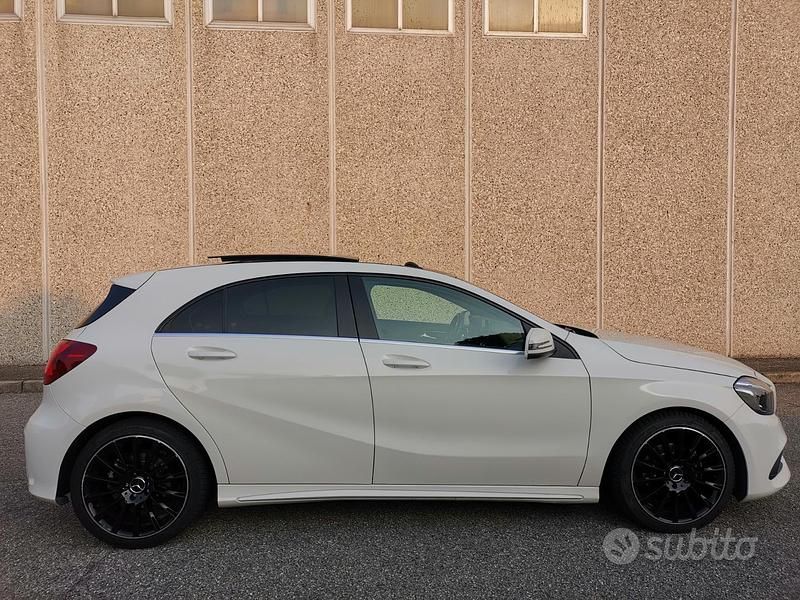 Usata Mercedes A180 Premium 109 CV (80 kW) 2017 Bianco Berlina