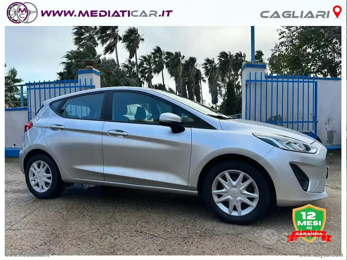 Usata Ford Fiesta 86 CV (63 kW) 2019 Grigio Utilitaria
