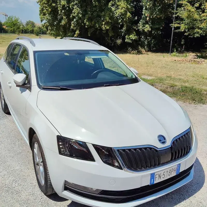 Usata Skoda Octavia G-TEC Executive 110 CV (80 kW) 2018 Bianco Station wagon