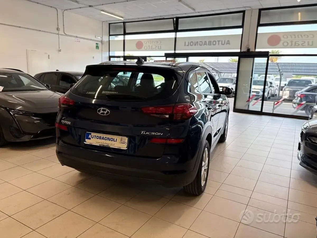 Usata Hyundai Tucson 116 CV (85 kW) 2018 Blu SUV