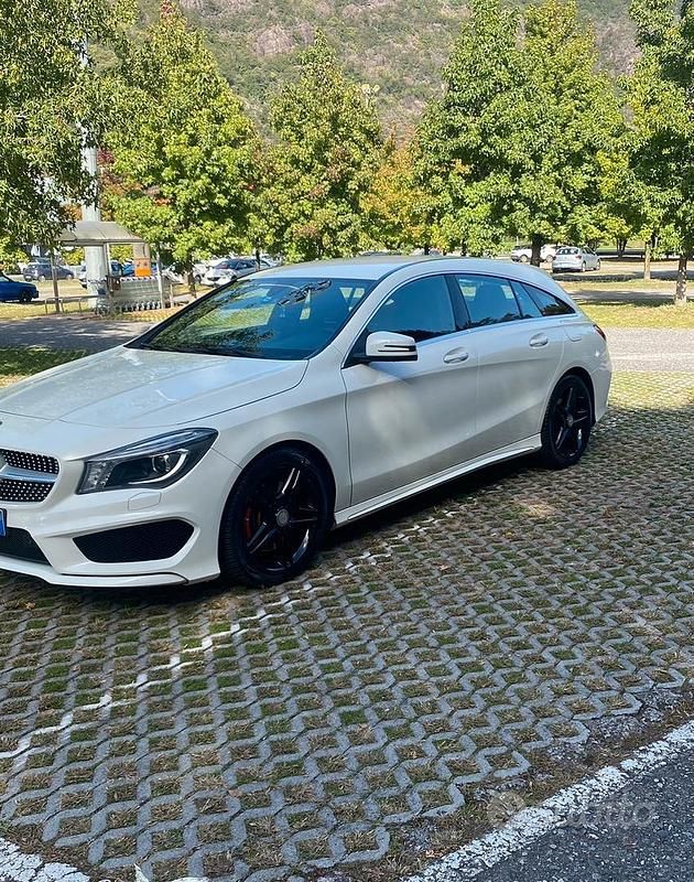 Usata Mercedes CLA220 Premium 177 CV (130 kW) 2015 Bianco Berlina