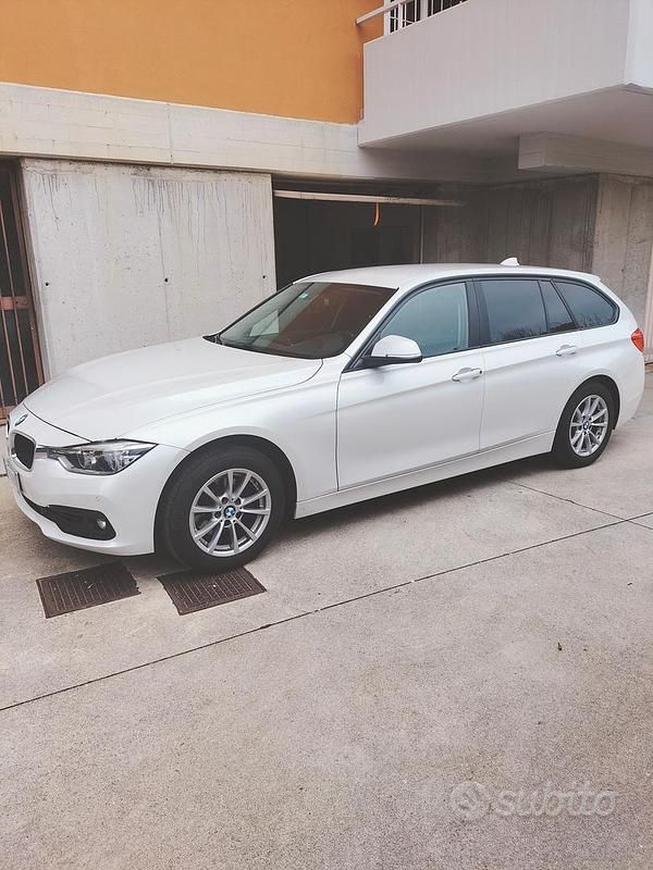 Usata BMW 316 Advantage 116 CV (85 kW) 2018 Bianco Station wagon