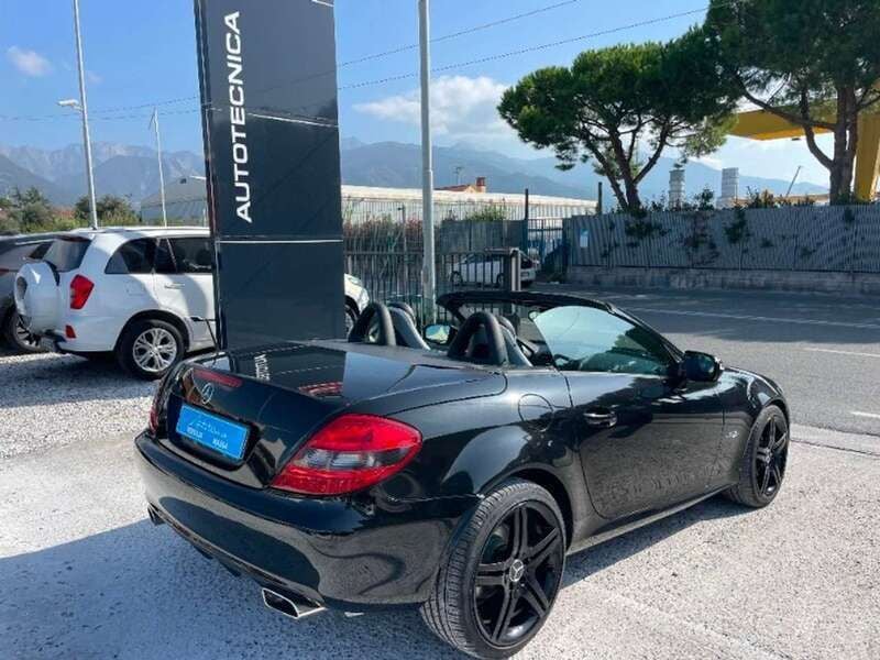 Usata Mercedes SLK200 2LOOK Edition 184 CV (135 kW) 2009 Nero Cabrio