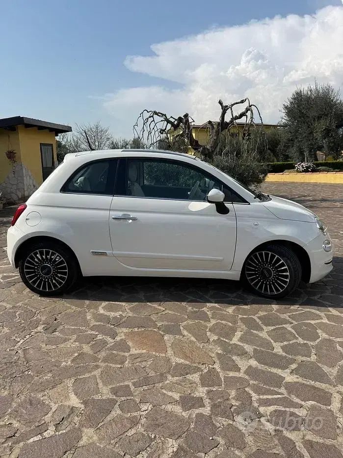 Usata Fiat 500 Pop 69 CV (50 kW) 2017 Bianco Utilitaria