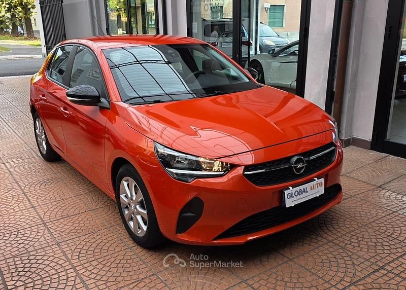 Usata Opel Corsa Elegance 100 kW (136 CV) 2021 Arancione Berlina