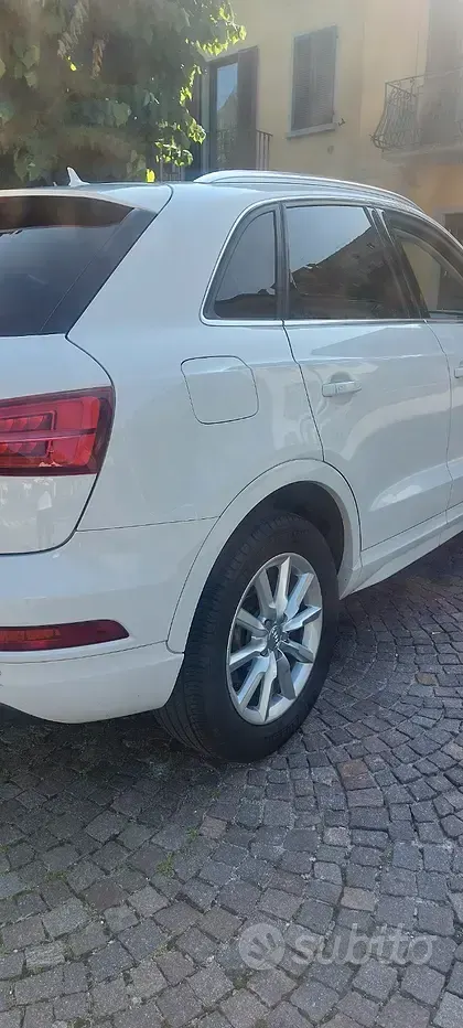 Usata Audi Q3 150 CV (110 kW) 2017 Bianco SUV
