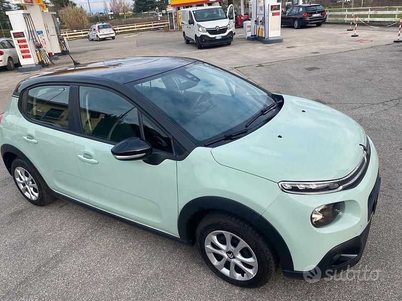 Usata Citroën C3 PureTech 2017 Verde Berlina