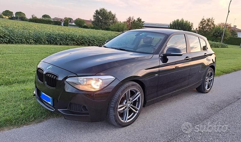 Usata BMW 118 M Sport 143 CV (105 kW) 2013 Nero Utilitaria