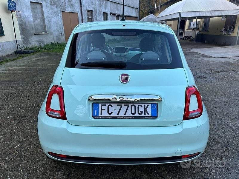 Usata Fiat 500 Lounge 69 CV (50 kW) 2016 Blu Berlina