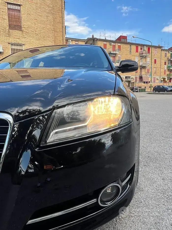 Usata Audi A3 Ambition 90 CV (66 kW) 2012 Nero Utilitaria