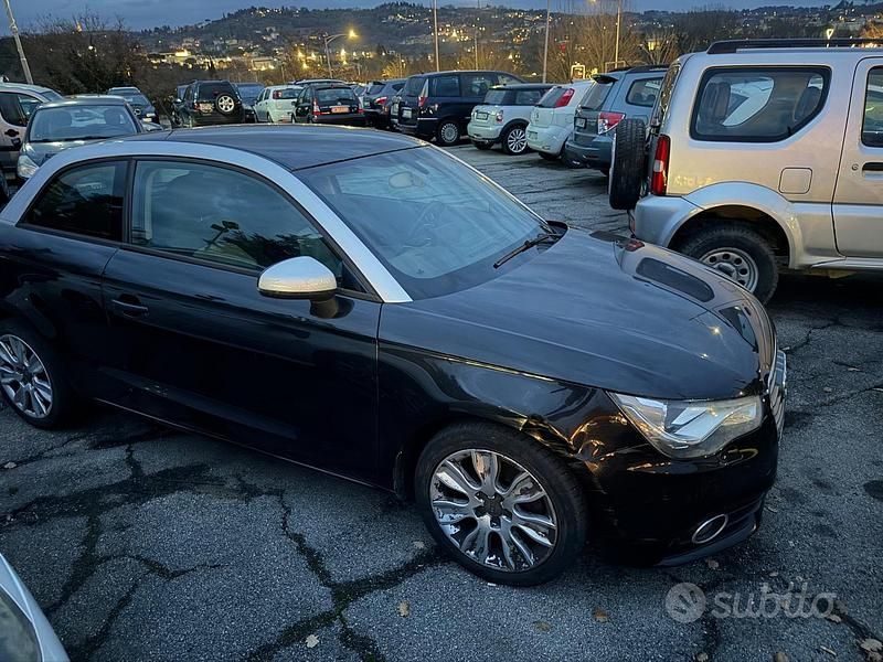 Usata Audi A1 Ambition 105 CV (77 kW) 2010 Nero Berlina
