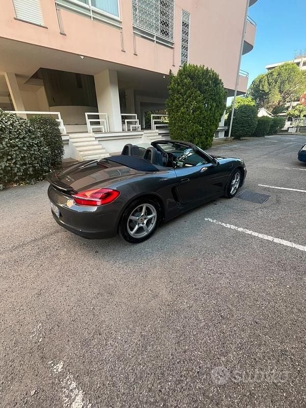 Usata Porsche Boxster 2013 Grigio Cabrio