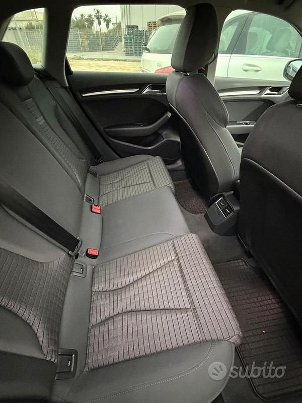 Usata Audi A3 116 CV (85 kW) 2018 Nero Berlina