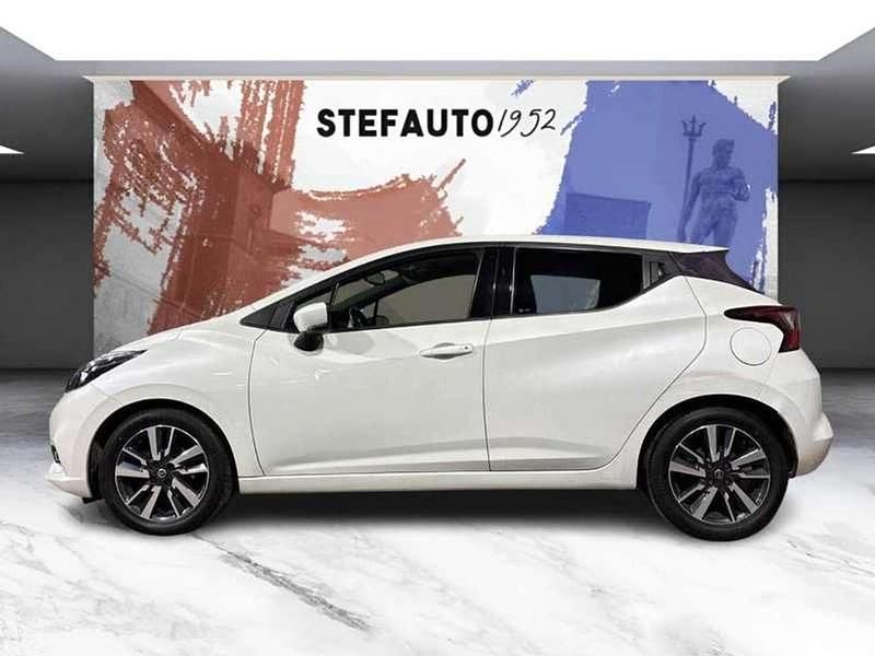 Usata Nissan Micra Tekna 90 CV (66 kW) 2019 Bianco Berlina