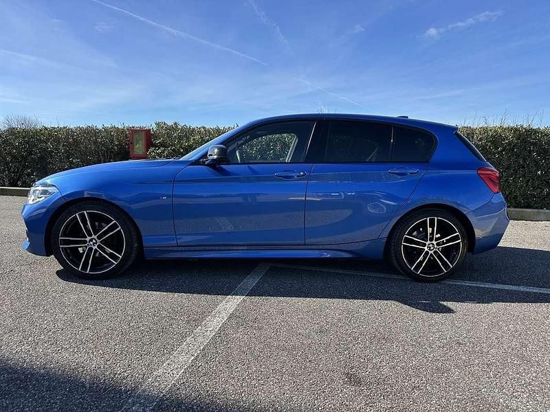 Usata BMW 118 M Sport 150 CV (110 kW) 2019 Blu/azzurro Utilitaria