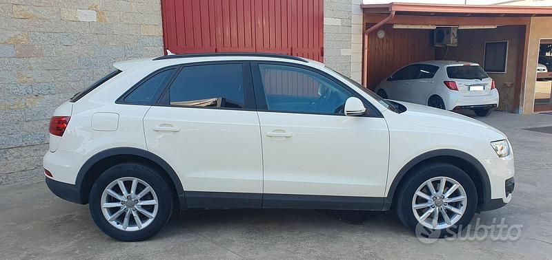 Usata Audi Q3 Advanced 140 CV (102 kW) 2013 Bianco SUV