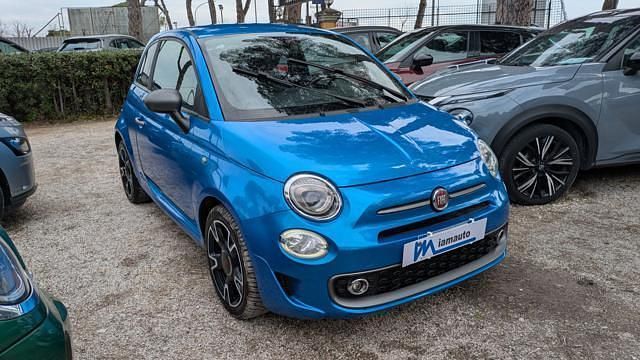 Usata Fiat 500 Sport 69 CV (50 kW) 2018 Blu Berlina