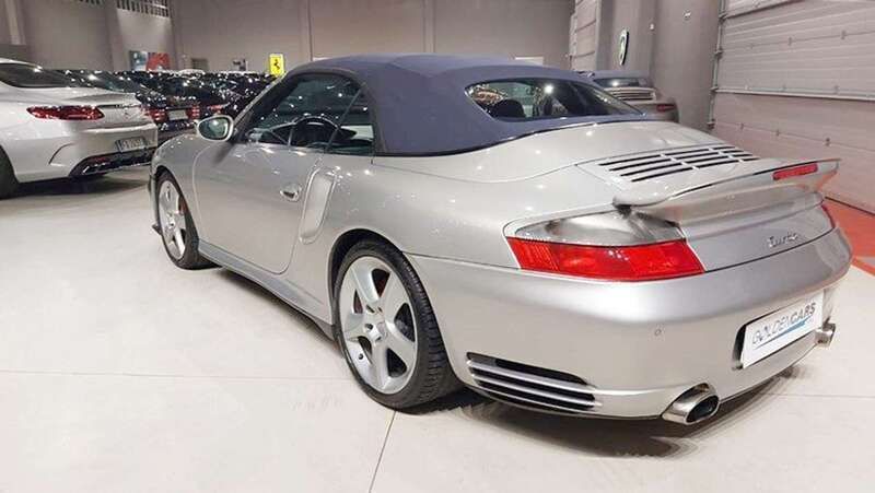 Usata Porsche 996 420 CV (308 kW) 2004 Argento Cabrio